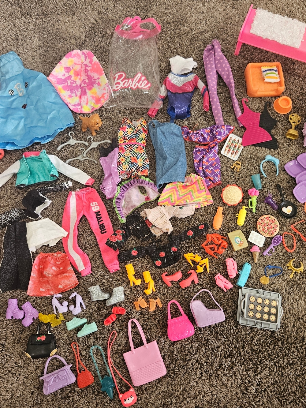 Barbie Doll Clothes & Accessories Including Costume